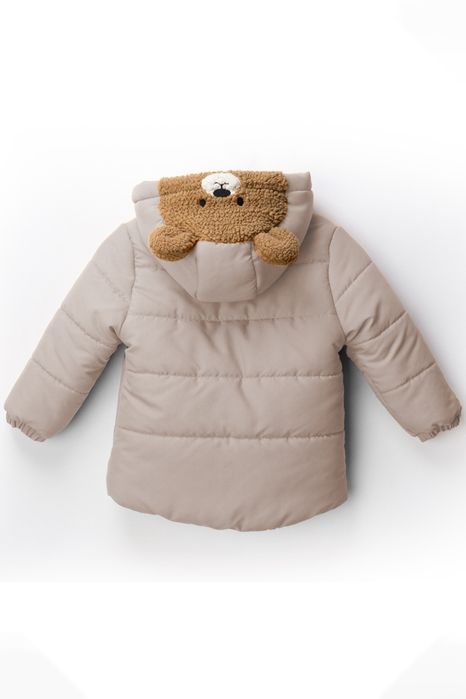 Зимно яке в бежово