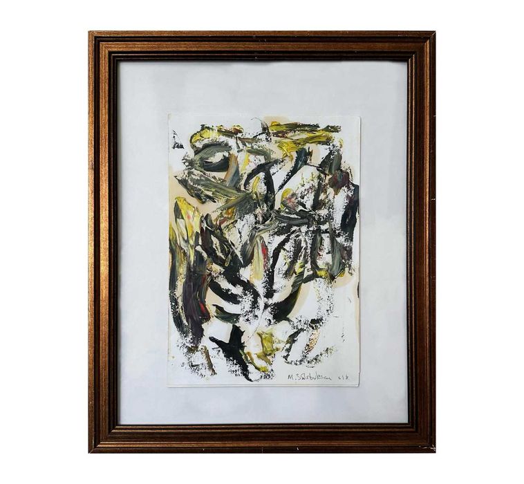 Mihai Sârbulescu – Compoziție abstractă (2018)