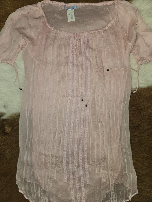 Vand bluza lunga 100% matase silk Blumarine S