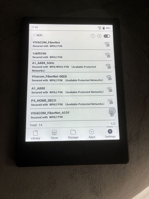 Boox 4 Poke Lite - четец за книги/ с подсветка