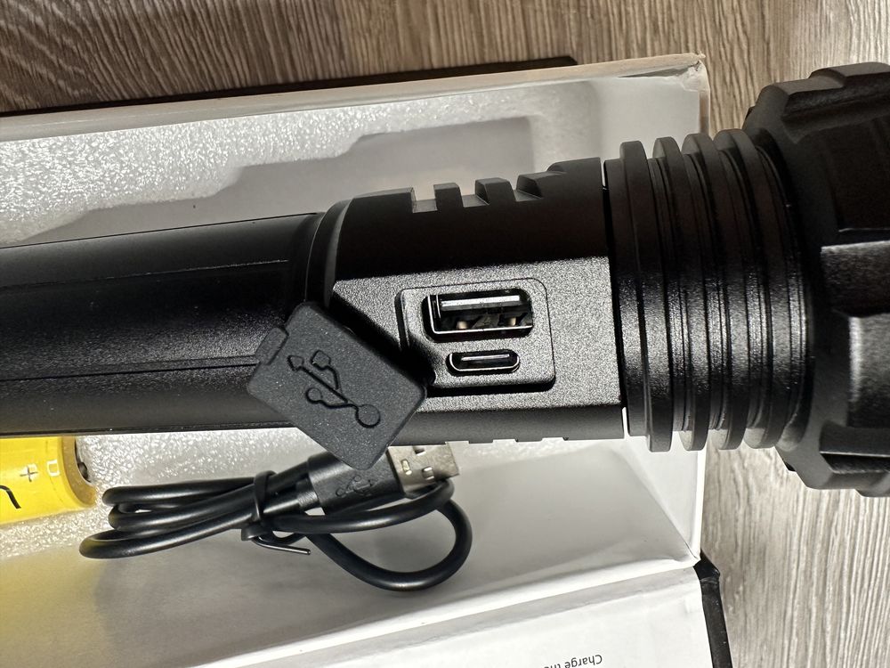 Lanterna Profesionala XHP90.2 zoom Telescopic, 5 Moduri de Iluminare