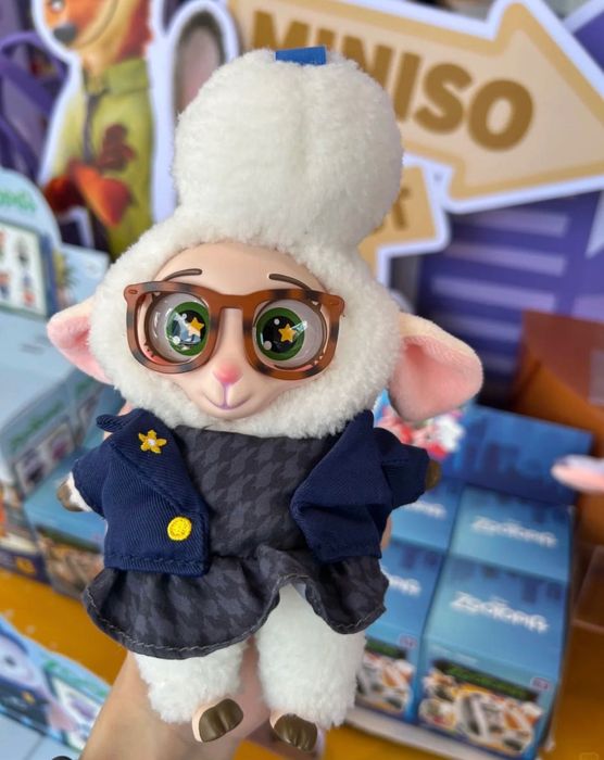 Блайнд бокс персонажи Зверополиса, Zootopia оригинал от Miniso