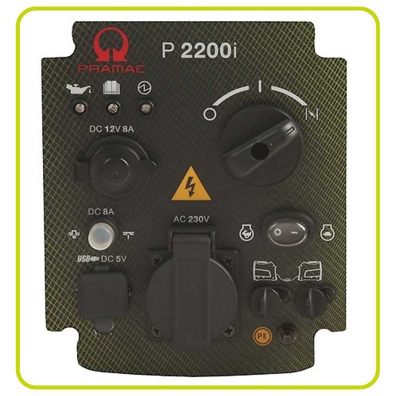 Generator de curent cu inverter PRAMAC P2200i, 220V, 2.1 kW, benzina