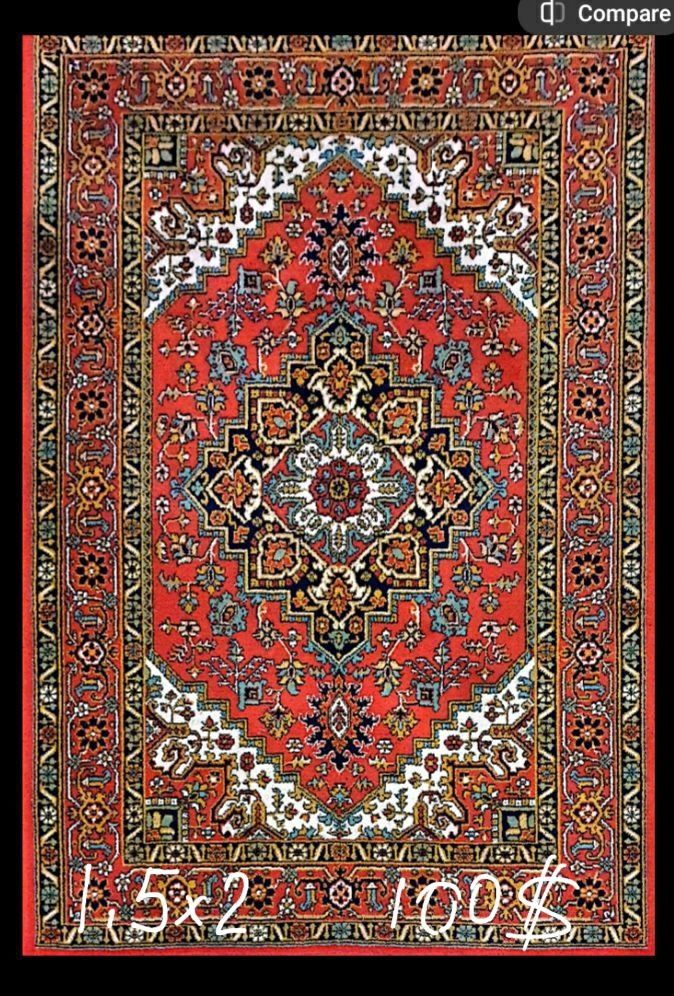 Ковёр 10 штуки  1.5х2м гилам 2х3м шерсть 2.5 х 3.5м