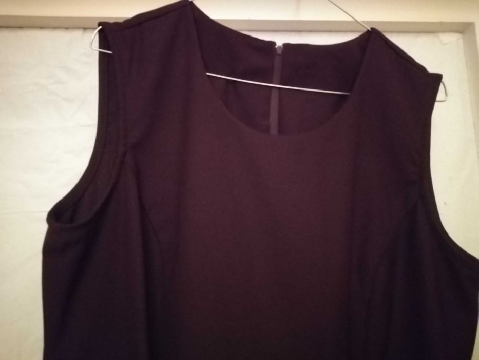 Compleu elegant,rochie si blezer grena