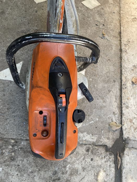 STIHL TS420 drujba santier cu disc pentru beton asfalt fier