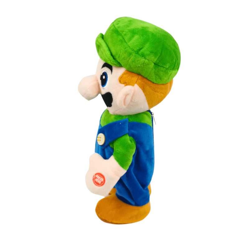 Интерактивна плюшена играчка Ходещ Супер Марио и Луйджи, Super Mario