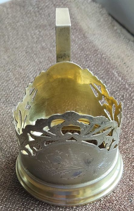 Советский серебряный подстаканник