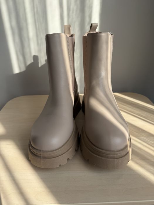 Ботуши за жени с вид на кожа LCW Step