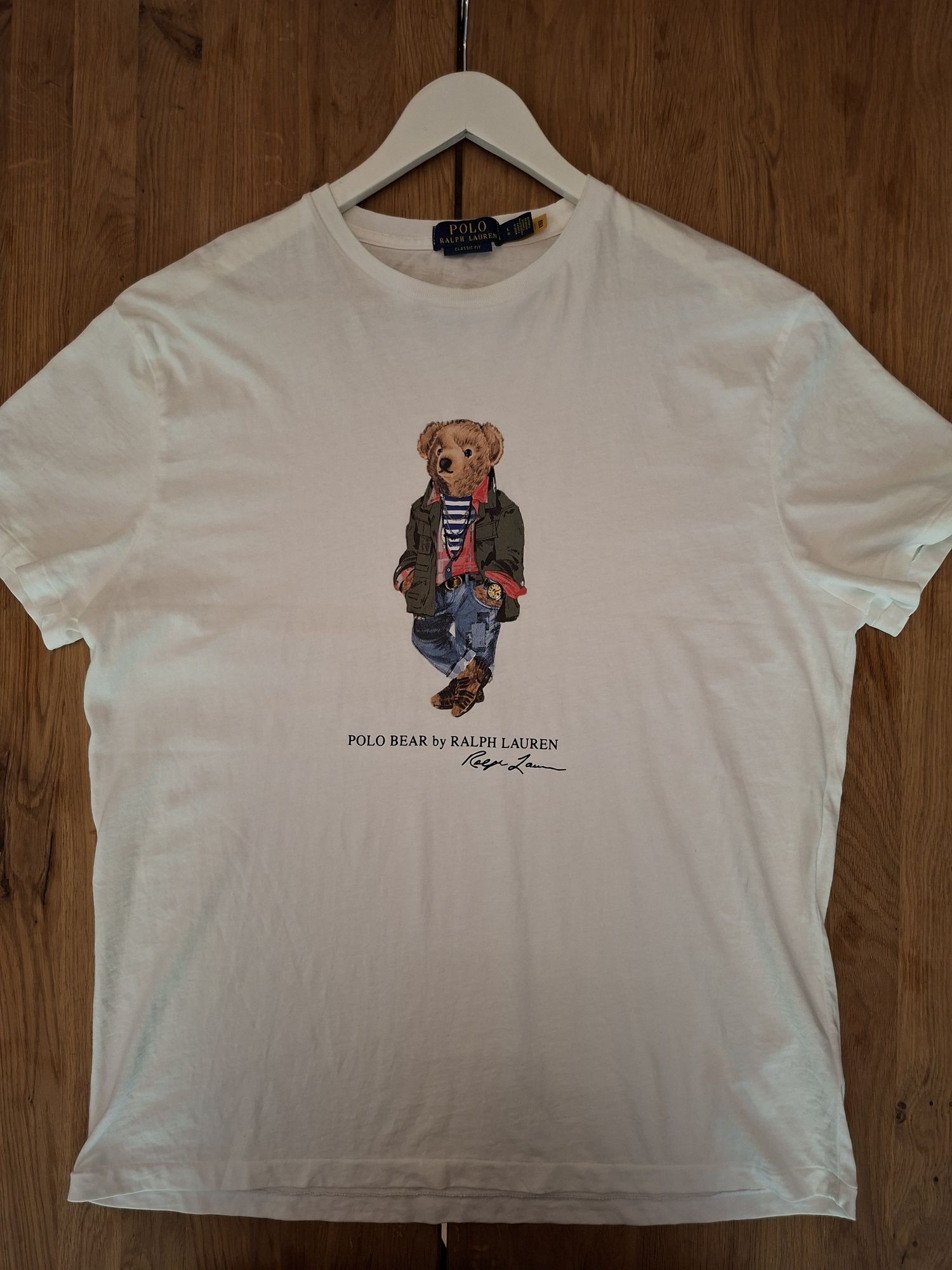 Polo Ralph Lauren Big & Tall Тениска в Мръсно Бяло