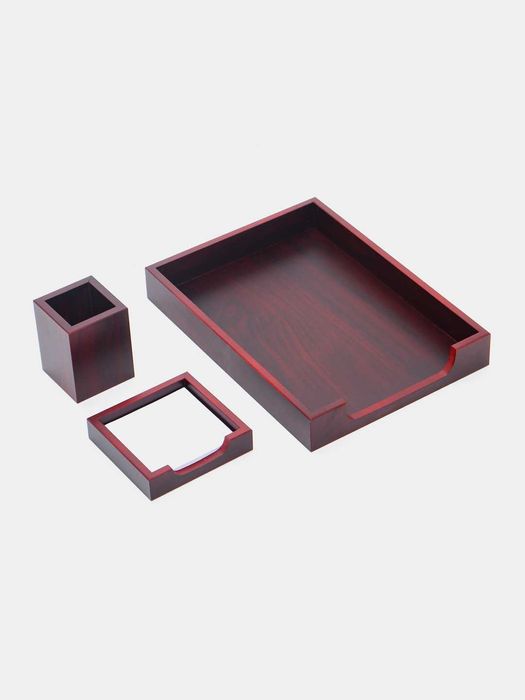 Настольный набор для руководителя "Bestar" 6 предм 6105 черный