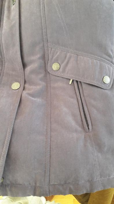 Haina de toamna din matase mov