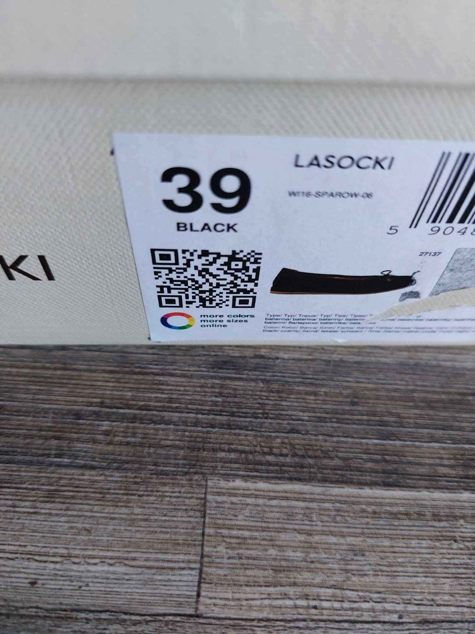 Балеринки Lasocki естествена кожа 39 номер
