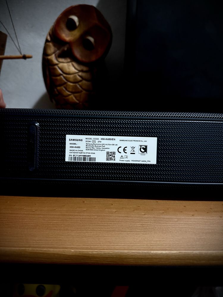 Sistem soundbar si subwoofer samsung hw k450 soundbar bluetooth