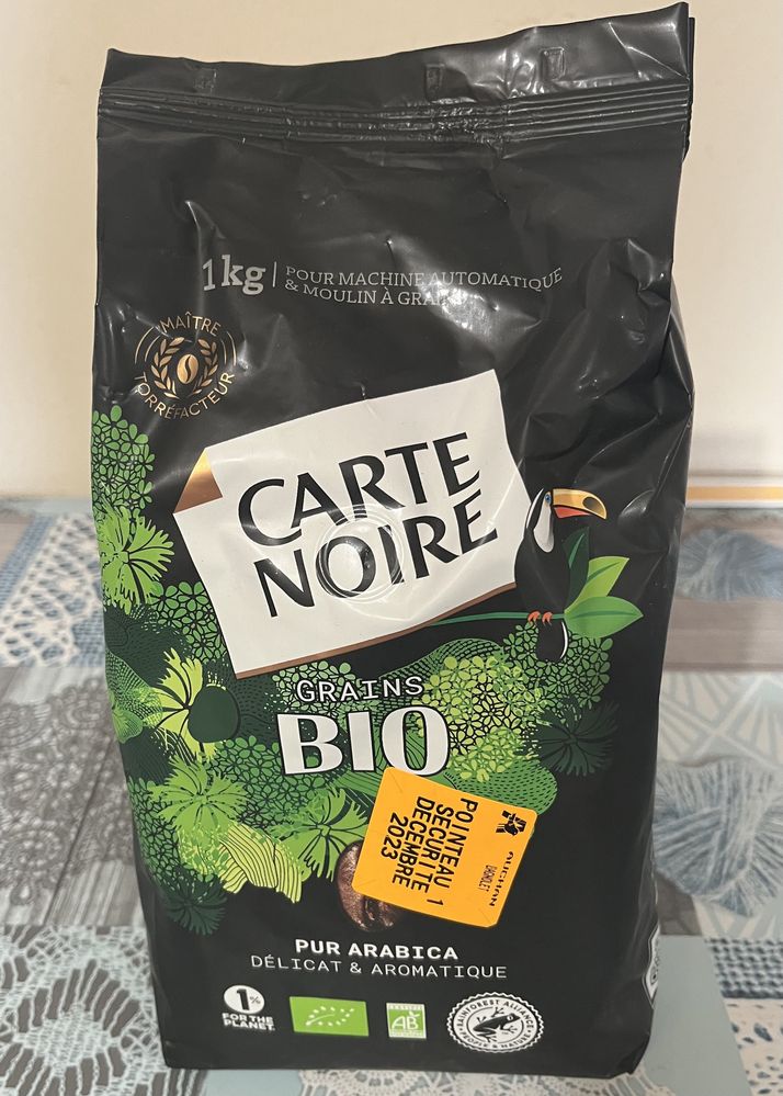Cafea boabe Carte Noire Bio