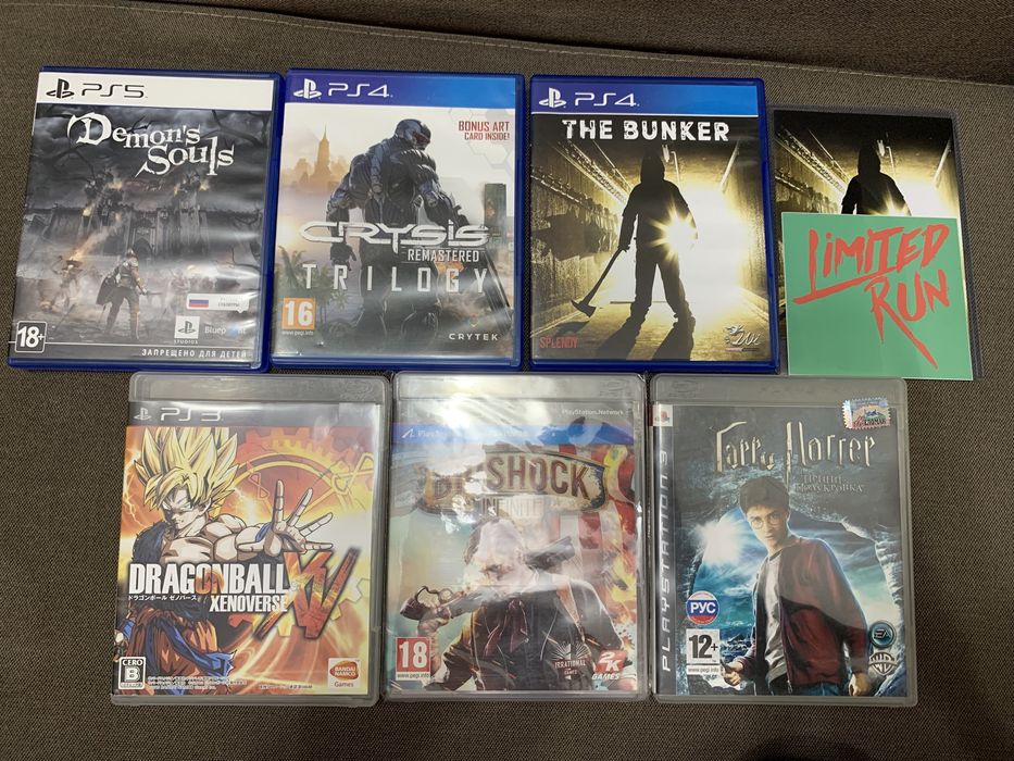 Игры на пс4 и пс3