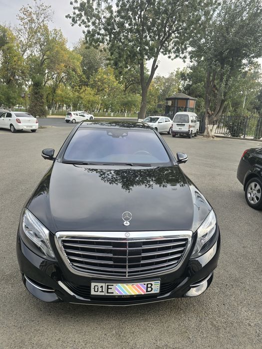 Mersedes 222 Qora 5 Lt Mator 2013 Yil Toza