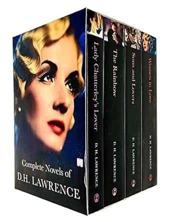Complete Novels Of D.H. Lawrence 4 Books Collection Box Set