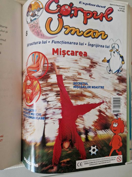 Colecția Explorând corpul uman, Deagostini