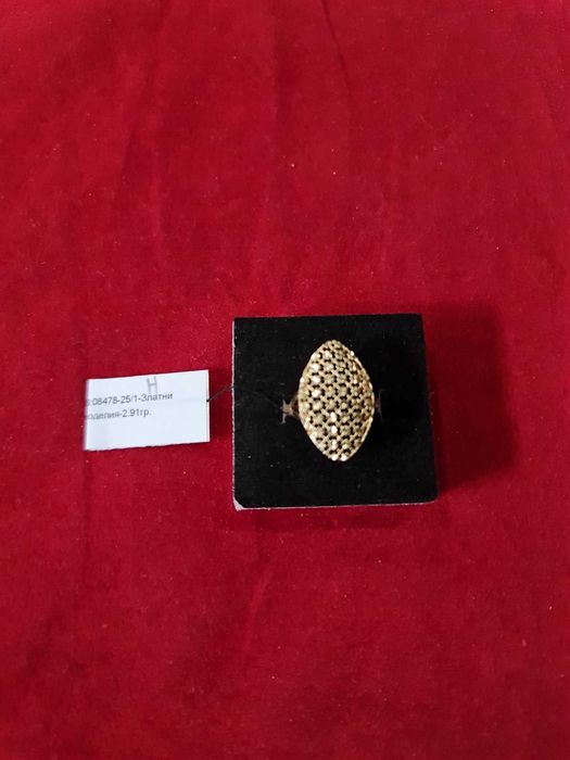***НЕВЕРОЯТЕН/НОВ***Златен пръстен 2,91гр. 14к