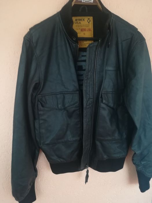 Geaca piele bărbați Avirex S bomber