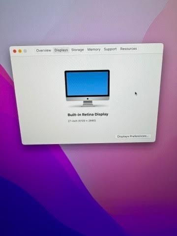 Apple iMac 5K - i7 6700k, 32 GB RAM, Radeon R9 2GB