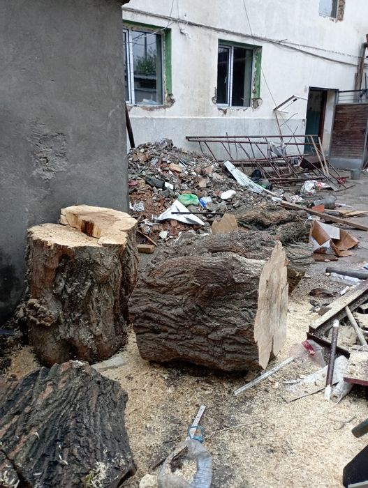 Уборка территории аула тазлау