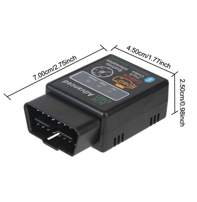 Scaner, tester OBD2 citire/diagnosticare a mașinii  pentru IOS/Android