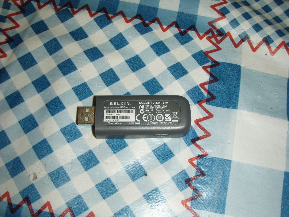 Adaptor wifi USB, Belkin Play Wireless F7D4101 v1, 300 Mbps 2.4/5Ghz