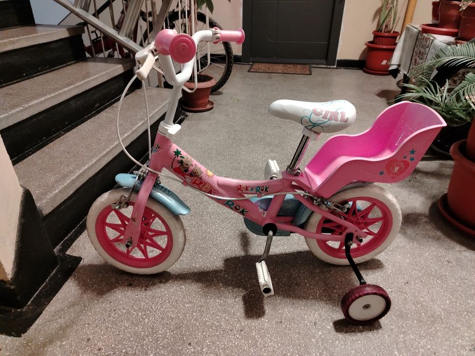 Bicicleta copii cu roti ajutatoare