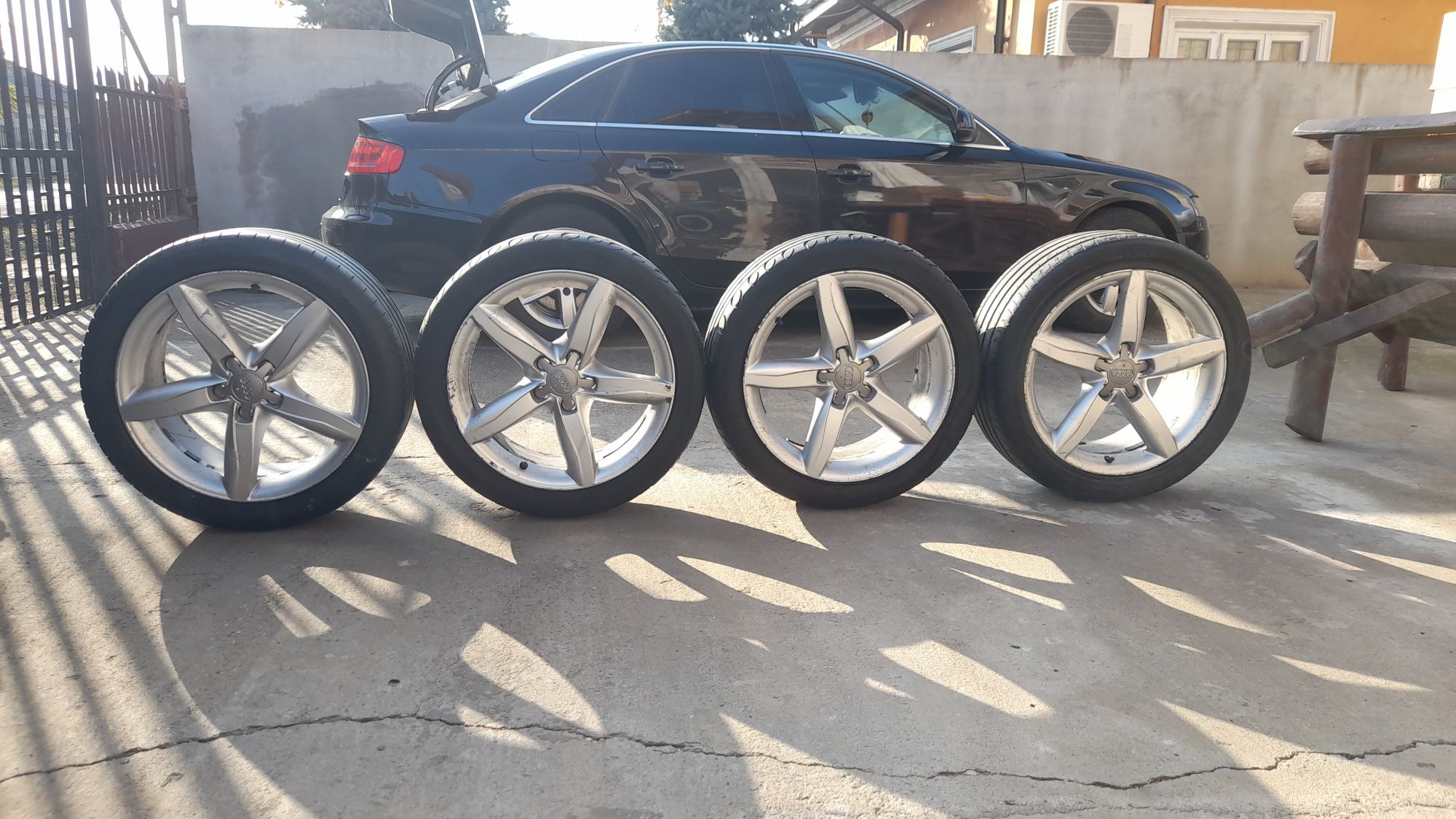Jante Audi /18  cu cauciucuri Vara