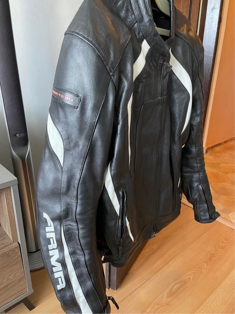 Кожено яке за мотор ARMR moto 46
