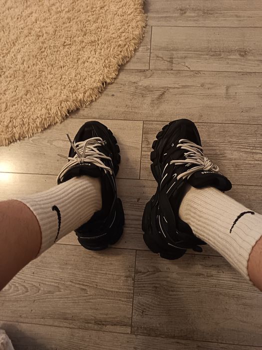 Balenciaga Tracks White Laces