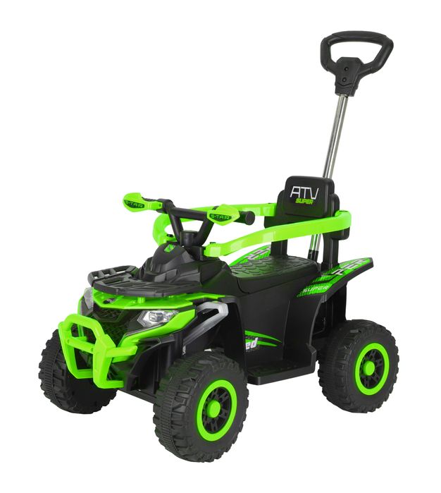 ATV electric cu maner 4 in 1, Kinderauto BJEJ916 35W 6V, RC #green