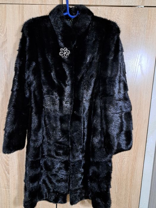Шуба норковая, длина 110см. Шуба трансформер.