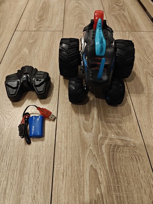 Mașină RC Monster Truck Dino – cu telecomandă + acumulator – ca nouă