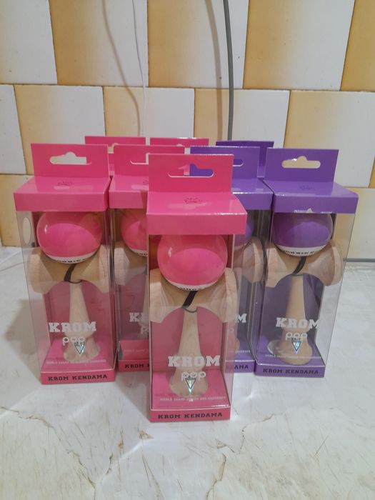 Kendama krom pop