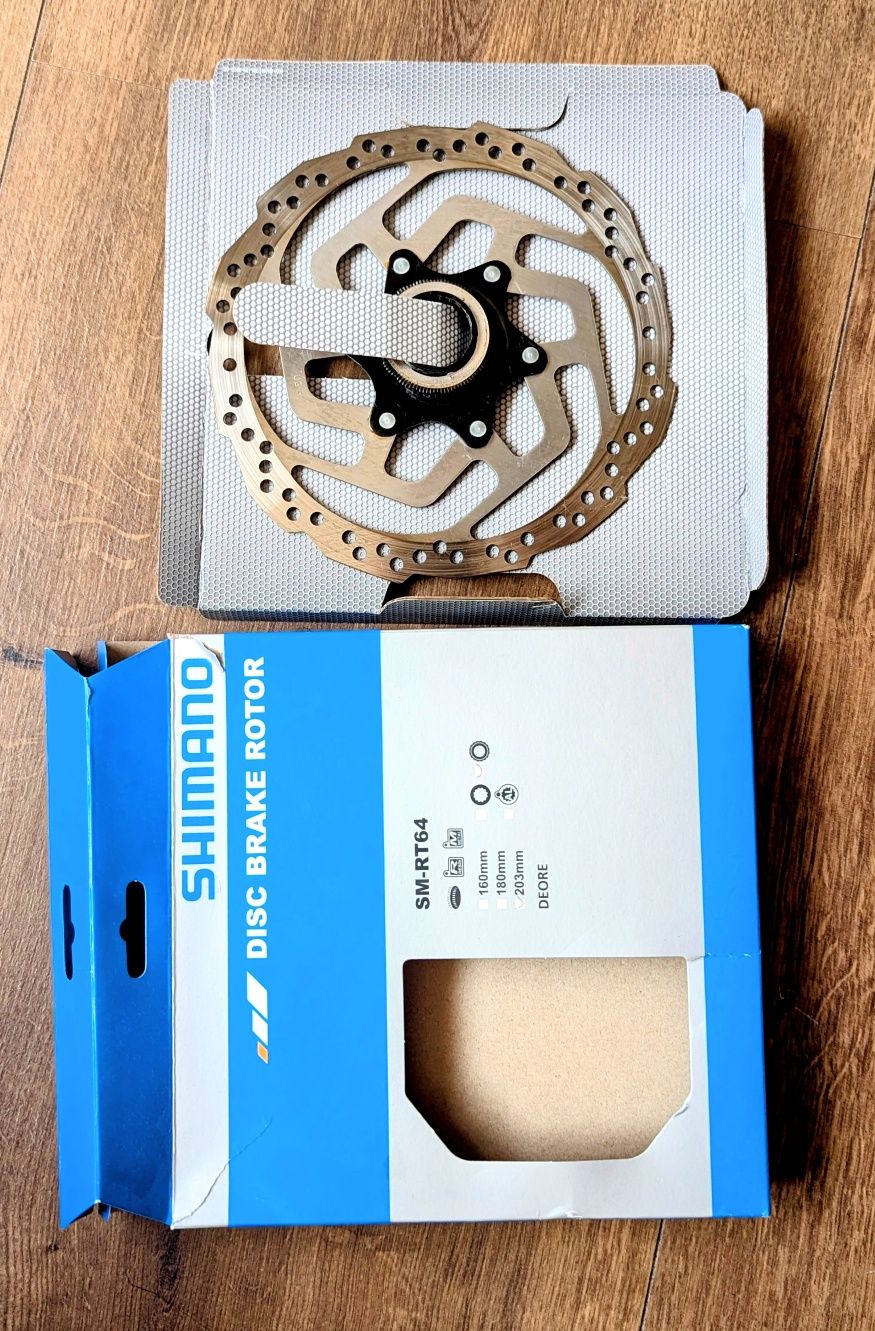 Дискова спирачка за велосипед Shimano МТ200 предна + диск