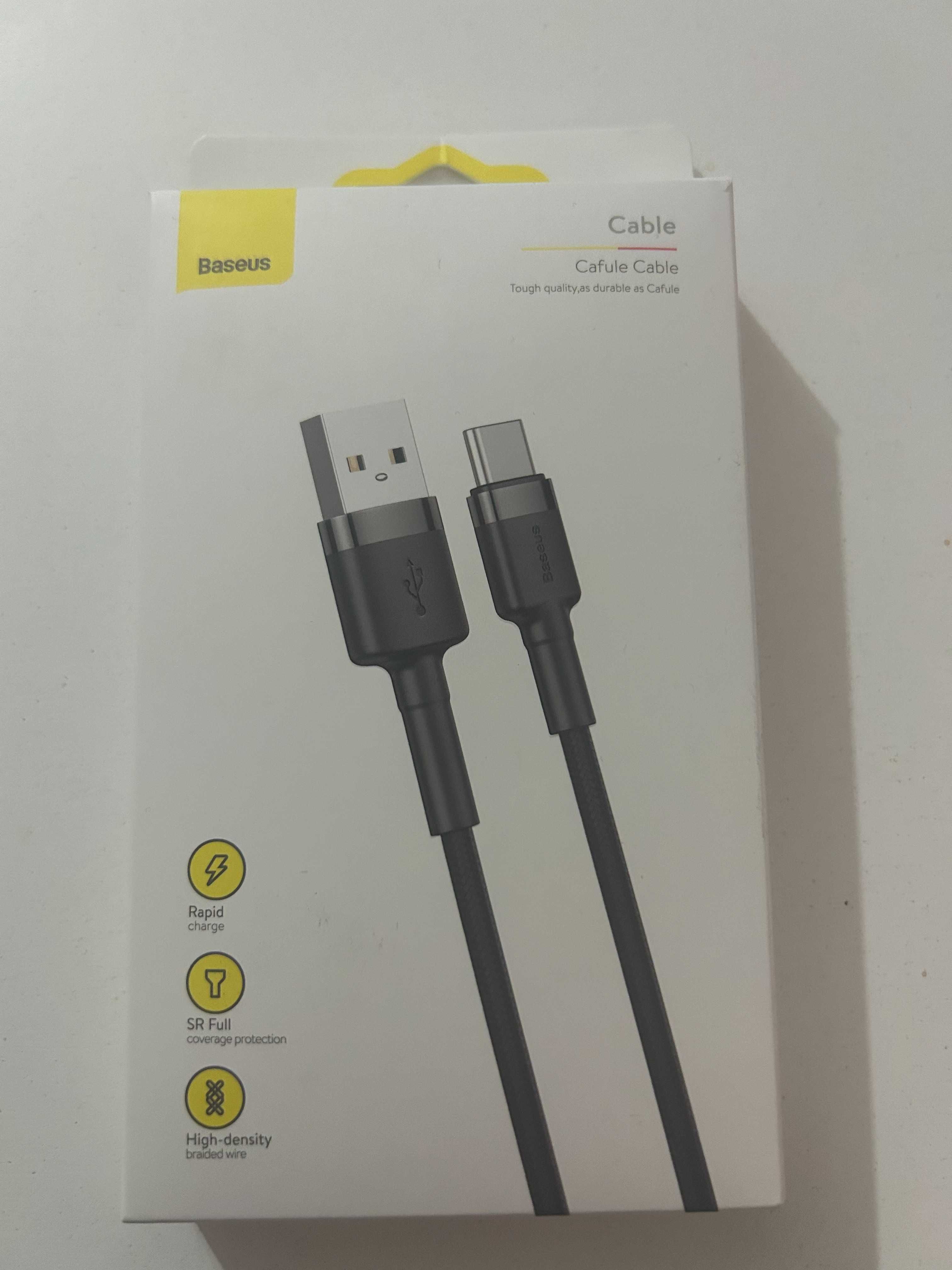 Baseus кабел за бързо зареждане за устройства с USB-C порт 3 Метра