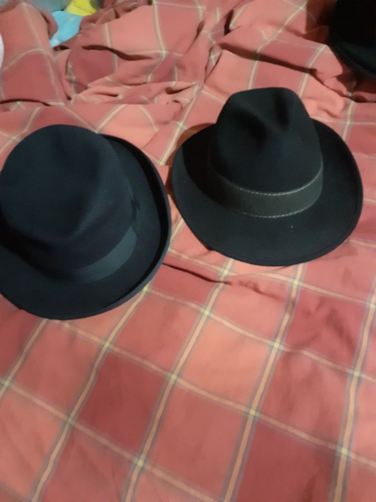 Pălării Fedora,vintage/bărbați/Mayser,Prima H/55/56