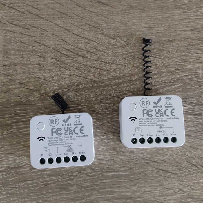 Ключ за осветление с безжично RF433 дистанционно управление