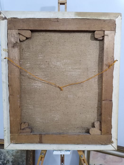 картина маслени бои Танцьорка с Даире (Ориенталски Мотив)