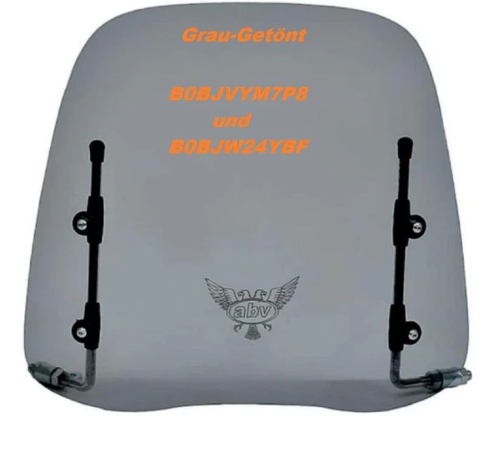 Parbriz moto motocicleta universal