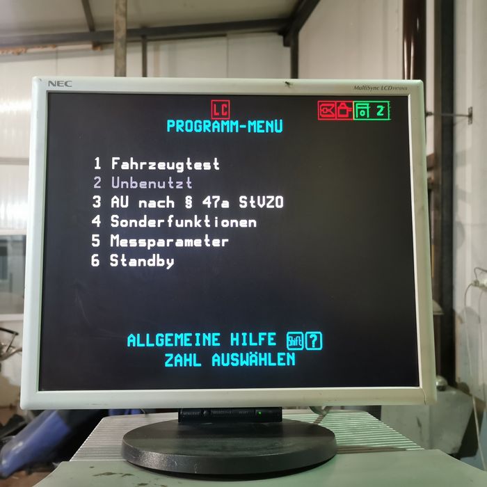 Tester noxe / analizor gaze DGA 1800