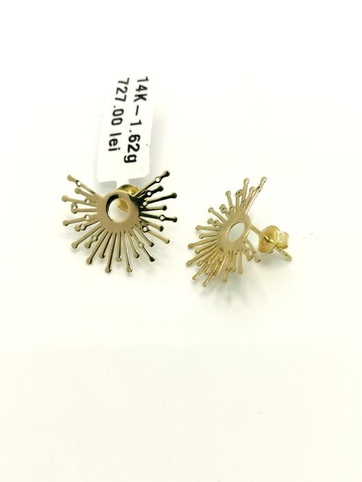 Bijuteria Royal cercei din aur 14k 1.62 gr