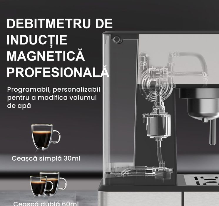 Espressor manual 3 in 1, Capsule/cafea macinata/pad cafea