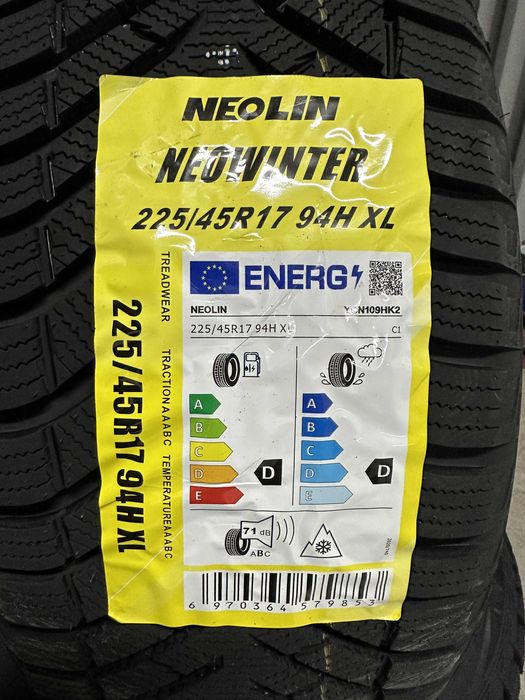 Нови зимни гуми NEOLIN NeoWinter 225/45R17 94H XL НОВ DOT БОРД 2254517