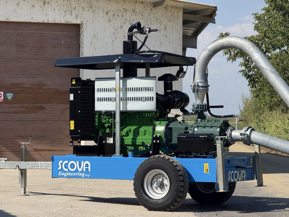 Motopompa Irigat Scova Motor John Deere in 6 Cyl de 125 cp 2023 NOUA