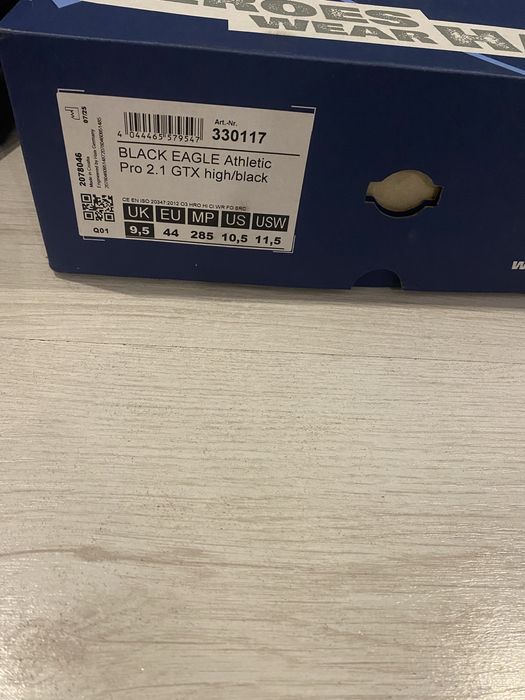 Ghete barbati Haix Black Eagle impermeabile, 44 EU