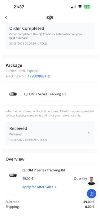 Dji Osmo mobile 7
